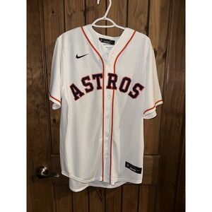 Houston Astros Jeremy Pena #3 Nike Jersey Home White Mens Size Medium NWT